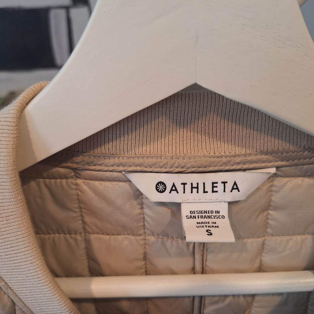 Quilted Beige Jacket - Picture 2 of 6
